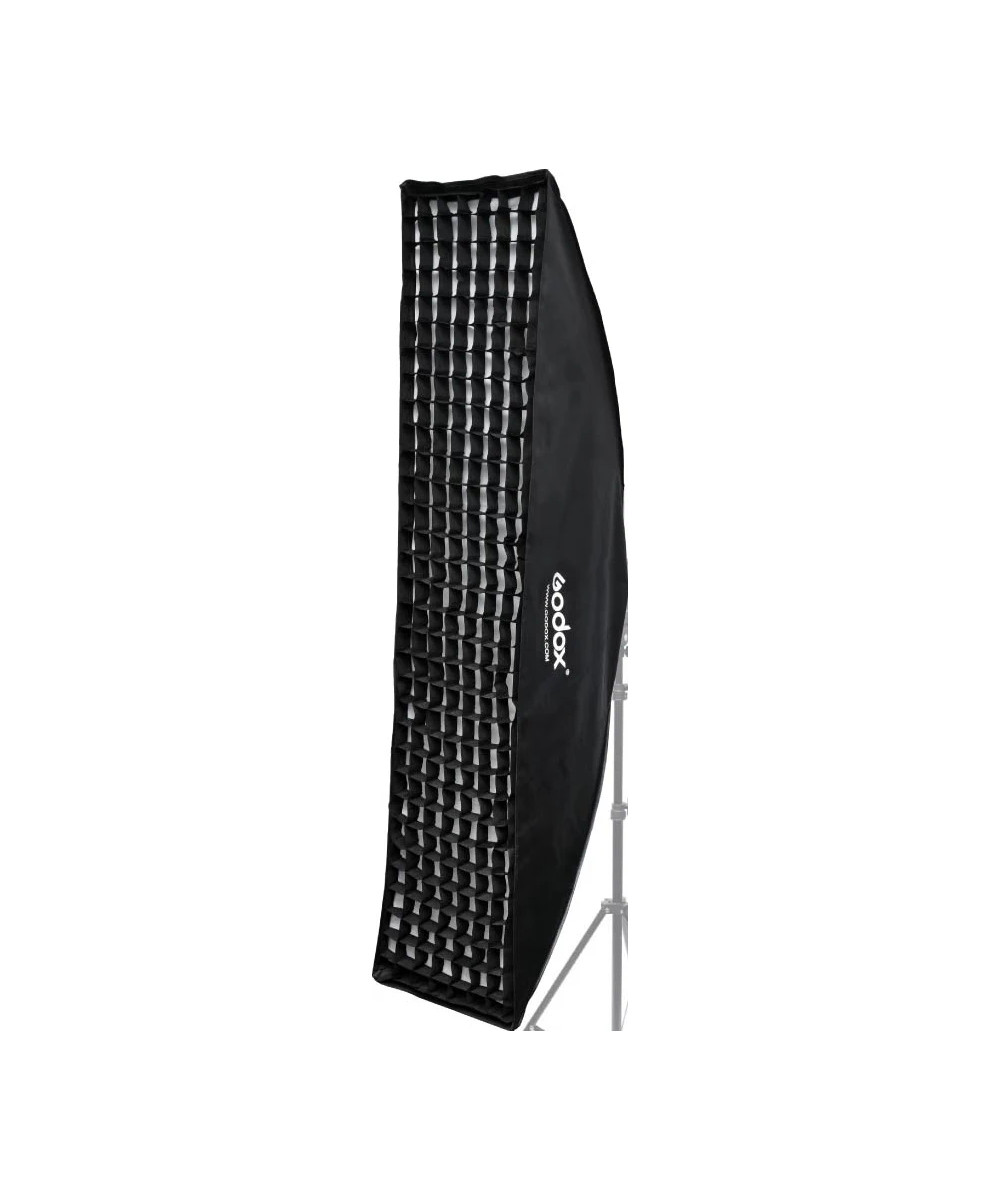 Stripbox 35x160cm con griglia a nido d'ape