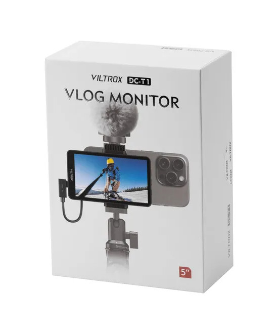 DC-T1 VLOG MONITOR 5" 400 NITS 1080x1920 USB-C