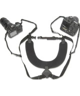 OP/TECH USA 6501042 tracolla Fotocamera Nero