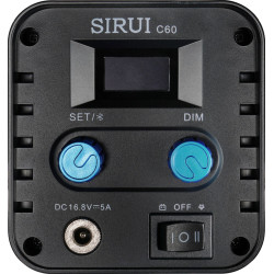 SIRUI C60 ILLUMINATORE MONOCOLOR LED SPOT LIGHT