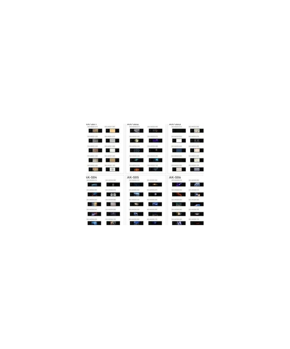 AK-S Kit Diapositive per AK-R21 Full Set (60 Pezzi)