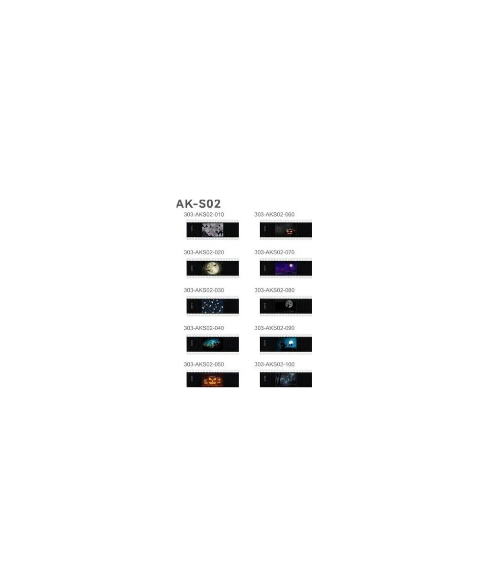 AK-S02 Set Diapositive 2 per Proiettore AK-R21 - 10pz