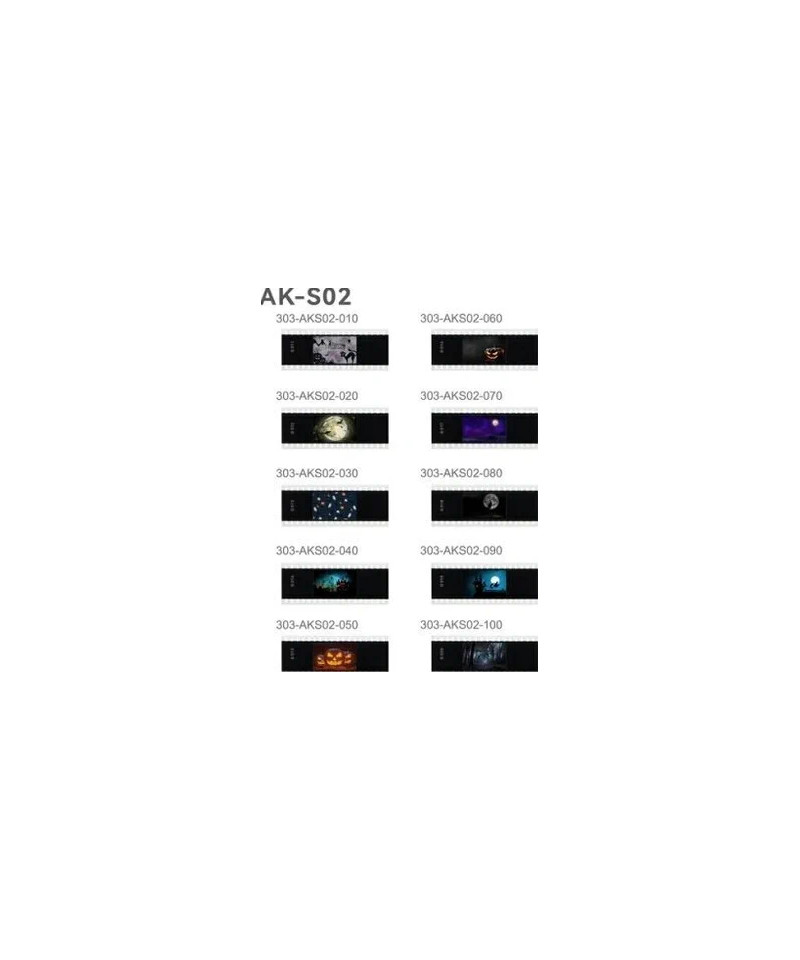 AK-S02 Set Diapositive 2 per Proiettore AK-R21 - 10pz