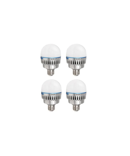 Kit Pavo Bulb 10C RGBWW 4 Pezzi + Accessori