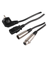 PREMIUM GOLD MOUNT DUAL CHARGER FOR PANASONIC AN-190W BL-BP150 BP-150S WITH 4-PIN XLR CABLE