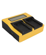 Caricabatteria DUAL LCD per NP-W235