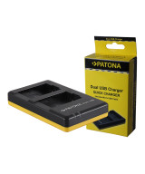Caricabatteria doppio per Leica BP-DC9