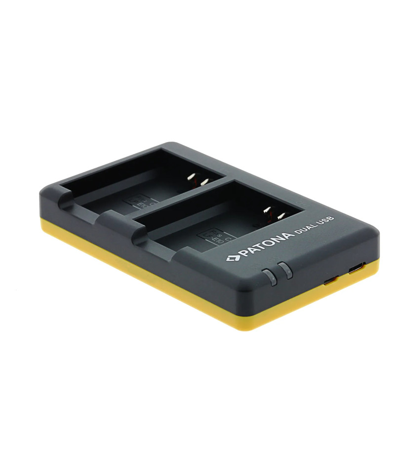 Caricabatterie DUAL USB per Canon EOS-1100D