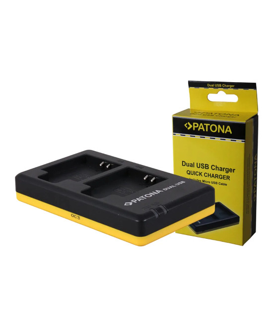 Caricabatterie DUAL USB per IXUS e PowerShot