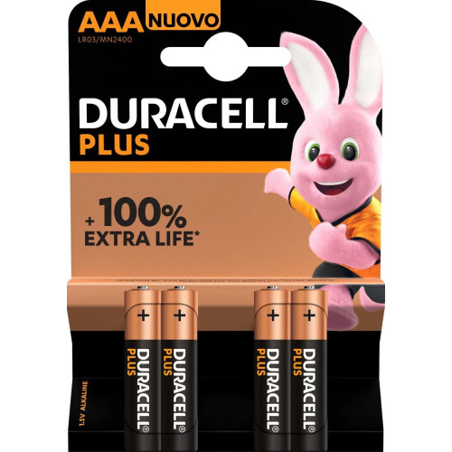 Plus Batteria monouso Mini Stilo AAA Alcalino