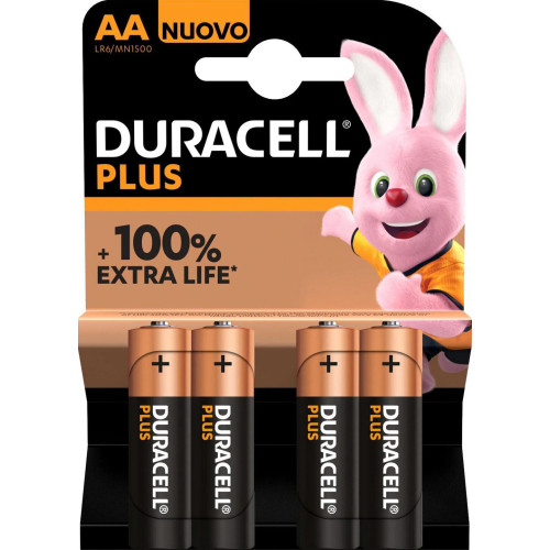 Plus Batteria monouso Stilo AA Alcalino