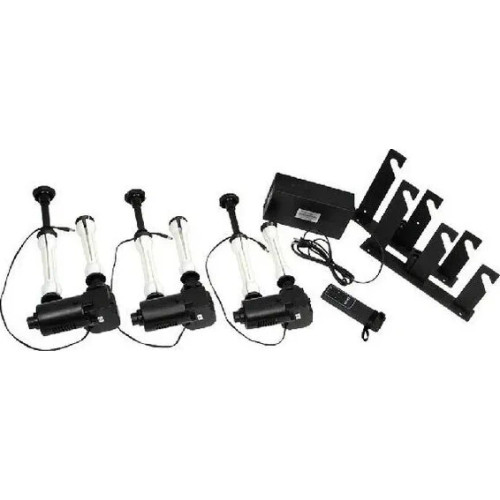 BE-3R Set portafondali elettronico con controllo radio per 3 rotoli