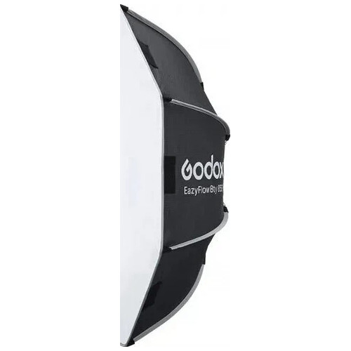 EazyFlow Bty 85S Beauty Dish 85cm a chiusura rapida - Nero e Argento - Bowens