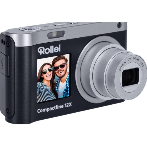 Compactline 12102 fotocamera digitale Fotocamera compatta 64 MP CMOS 9200 x 6900 Pixel Nero