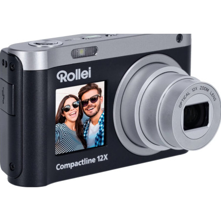 Compactline 12102 fotocamera digitale Fotocamera compatta 64 MP CMOS 9200 x 6900 Pixel Nero