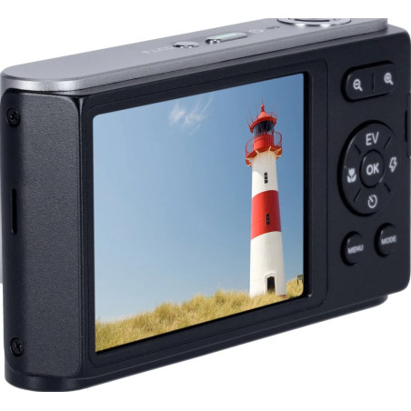 Compactline 12102 fotocamera digitale Fotocamera compatta 64 MP CMOS 9200 x 6900 Pixel Nero