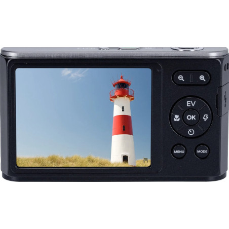 Compactline 12102 fotocamera digitale Fotocamera compatta 64 MP CMOS 9200 x 6900 Pixel Nero
