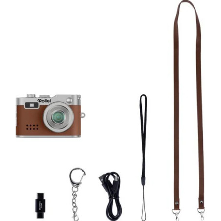 Compactline Mini Digital Camera - Rosso