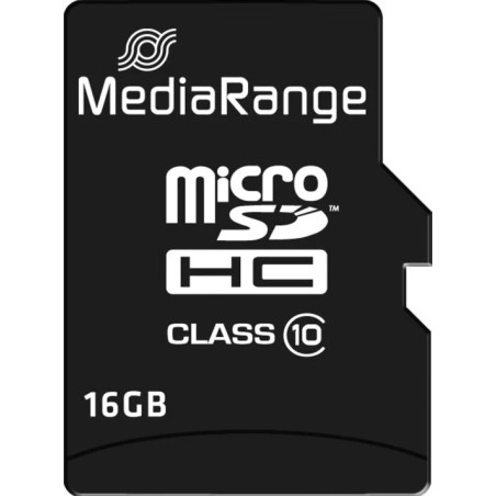 MediaRange MR958 memoria flash 16 GB MicroSDHC Classe 10