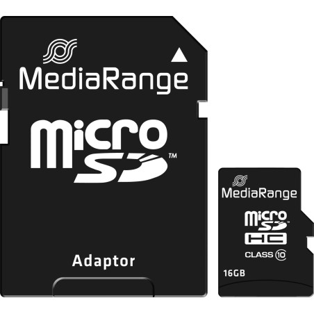 MediaRange MR958 memoria flash 16 GB MicroSDHC Classe 10