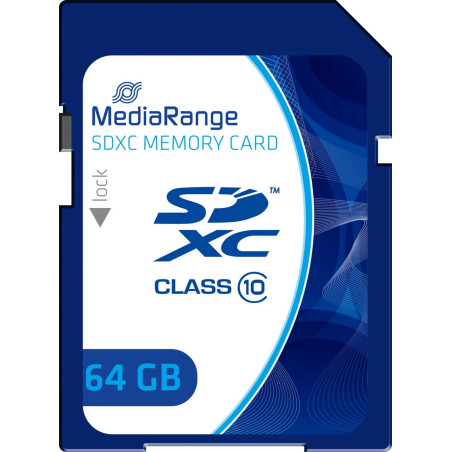 MediaRange MR965 memoria flash 64 GB SDXC Classe 10