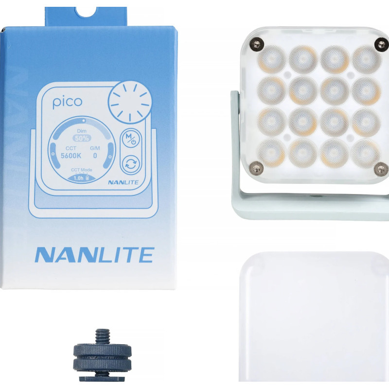 NANLITE PICO LED MINI POCKET LIGHT MINT BLUE