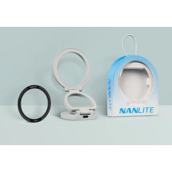 NANLITE LUMO PHONE RING LIGHT MAGSAFE COMPATIBLE MINT BLUE