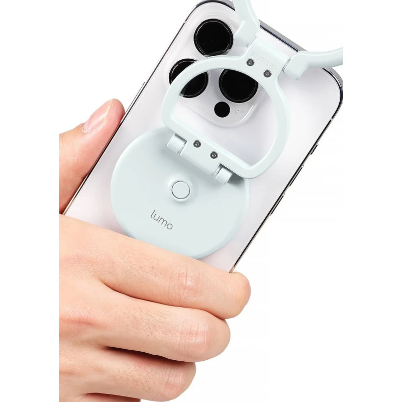 NANLITE LUMO PHONE RING LIGHT MAGSAFE COMPATIBLE MINT BLUE
