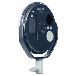 NANLITE MIRO 30C LED FULL-COLOR ROUND PANEL LIGHT MIDNIGHT BLUE