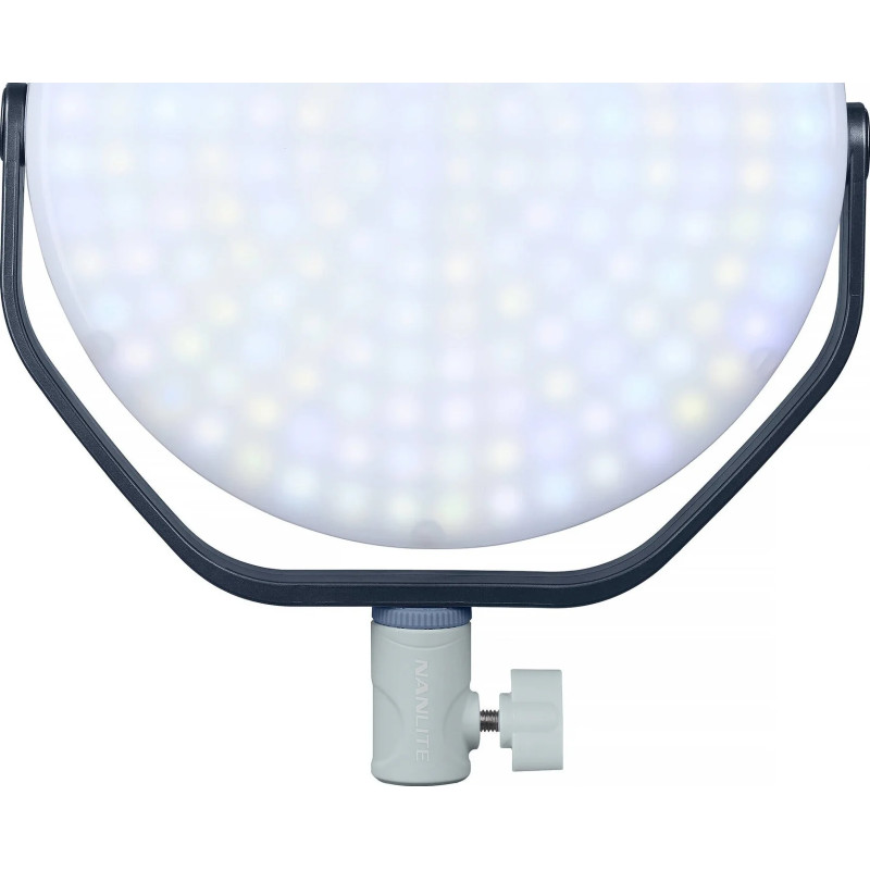 NANLITE MIRO 60C LED FULL-COLOR ROUND PANEL LIGHT MIDNIGHT BLUE