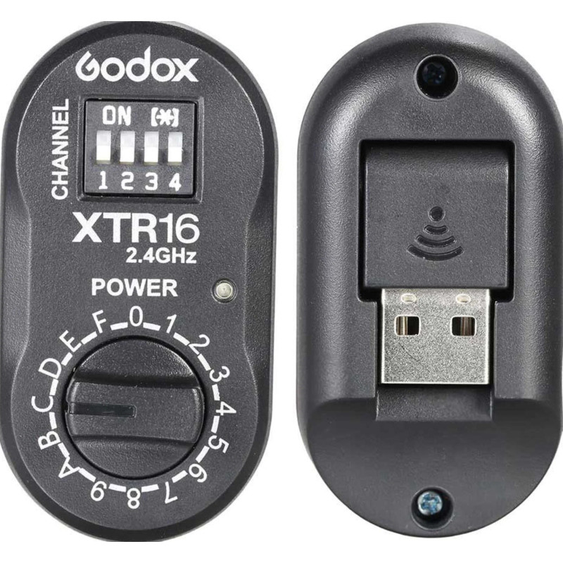 GODOX XTR-16 - RICEVITORE TRIGGER (NEW 2,4 GHZ)