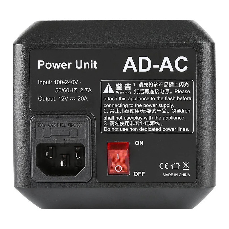 GODOX ADATTATORE AD-AC A A RETE PER AD-600