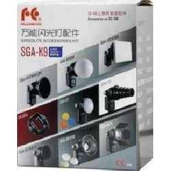 FALCON EYES SGA-K9 UNIVERSAL KIT SPEEDLITE FLASH 