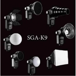 FALCON EYES SGA-K9 UNIVERSAL KIT SPEEDLITE FLASH 