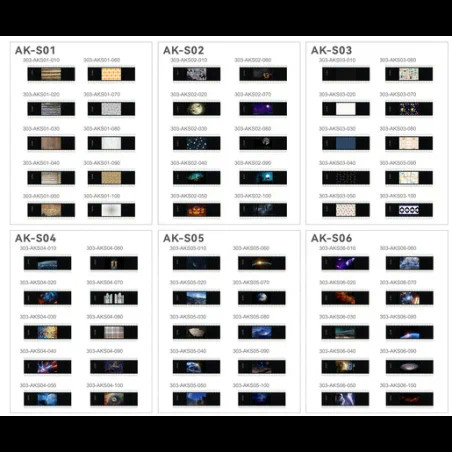 GODOX AK-S FULL SLIDE SET (60 PEZZI) PER AK-R21