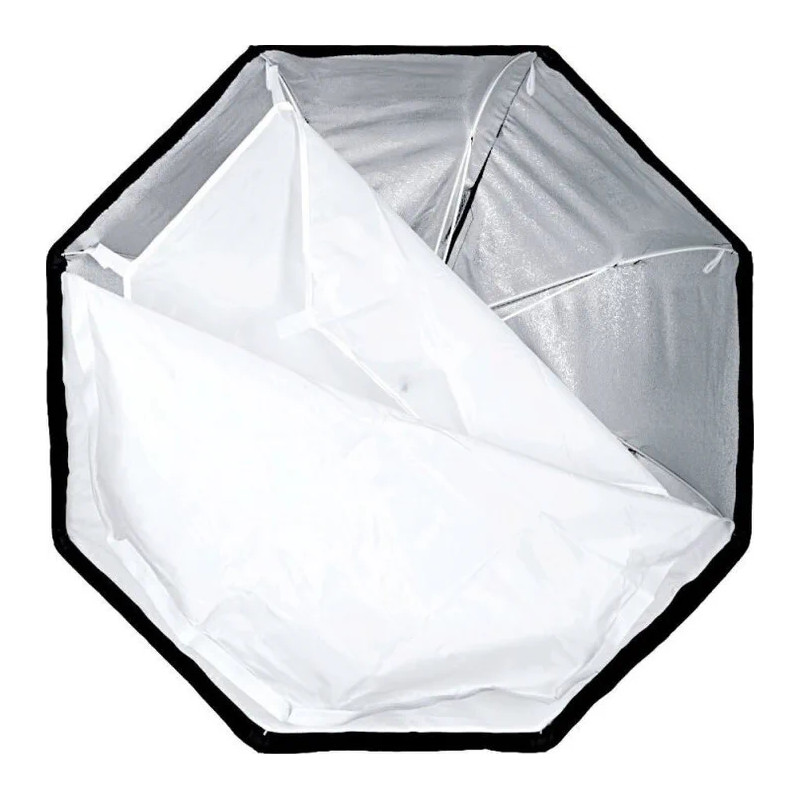 GODOX SOFT BOX OCTA 80 A OMBRELLO CON ANELLO (BOWENS) CON GRIGLIA