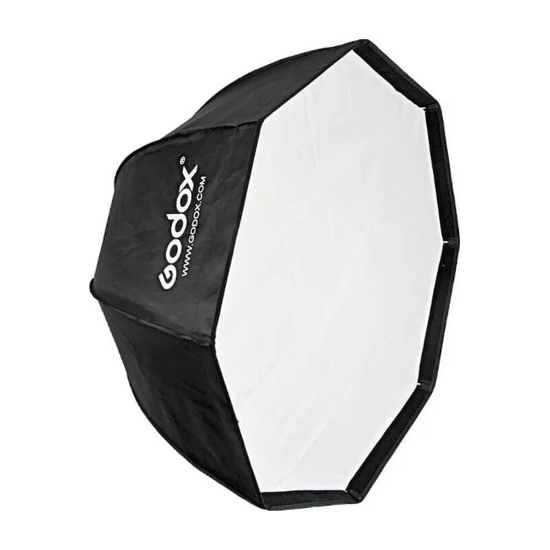 GODOX SOFT BOX OCTA 80 A OMBRELLO CON ANELLO (BOWENS) CON GRIGLIA
