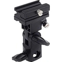 GODOX SPEEDLIGHT HOLDER -B, ADATTATORE FLASH SU STATIVO PLASTICA 