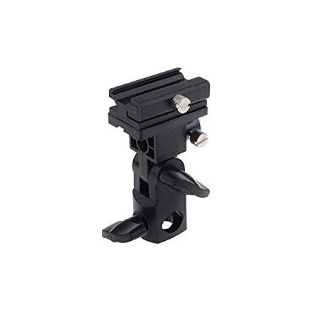 GODOX SPEEDLIGHT HOLDER -B, ADATTATORE FLASH SU STATIVO PLASTICA 