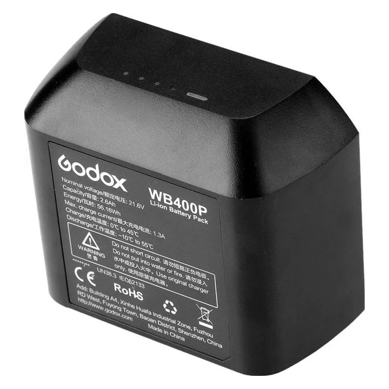 GODOX BATTERIA RICARICABILE WB400P PER AD400PRO