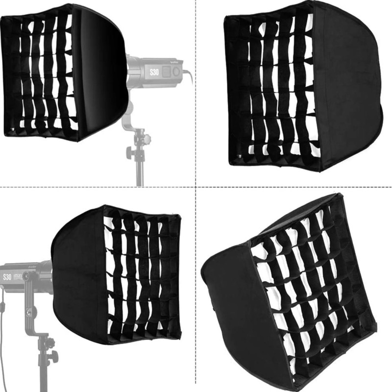 GODOX SOFTBOX SA-30 CON GRIGLIA 30X30 PER S30