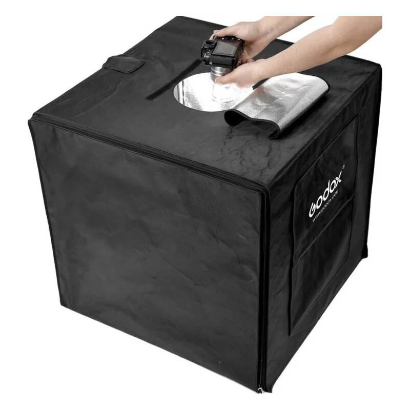 GODOX LST80 MINI STUDIO BOX 80X80X80 CM DIFFUSION BOX CON 3 LED