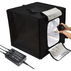 GODOX LST80 MINI STUDIO BOX 80X80X80 CM DIFFUSION BOX CON 3 LED