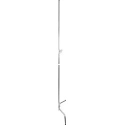 GODOX STATIVO A GIRAFFA 240CS C-STAND ARM KIT SILVER IRON (DIAM 35-30-25, GAMBE 25, MAX H 253CM, CHIUSO 128CM, PESO 6,3KG, CARIC