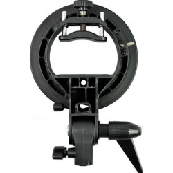 GODOX S2 SPEEDLITE BRACKET KIT CON SOFTBOX 60CM E BORSA (ATTACCO BOWENS)/V1