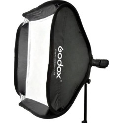 GODOX S2 SPEEDLITE BRACKET KIT CON SOFTBOX 80CM E BORSA (ATTACCO BOWENS)/V1