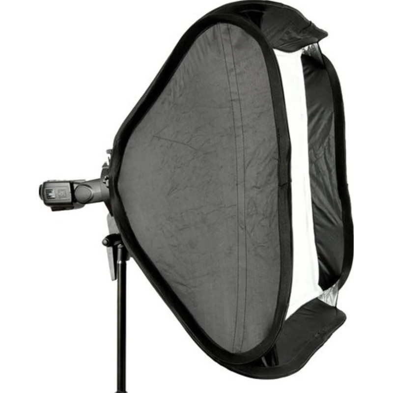 GODOX S2 SPEEDLITE BRACKET KIT CON SOFTBOX 80CM E BORSA (ATTACCO BOWENS)/V1