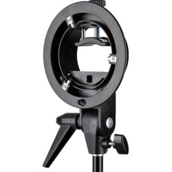 GODOX S2 SPEEDLITE BRACKET KIT CON SOFTBOX 80CM E BORSA (ATTACCO BOWENS)/V1