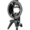 GODOX S2 SPEEDLITE BRACKET KIT CON SOFTBOX 80CM E BORSA (ATTACCO BOWENS)/V1