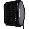 GODOX S2 SPEEDLITE BRACKET KIT CON SOFTBOX 60CM CON GRIGLIA E BORSA (ATTACCO BOWENS)/V1